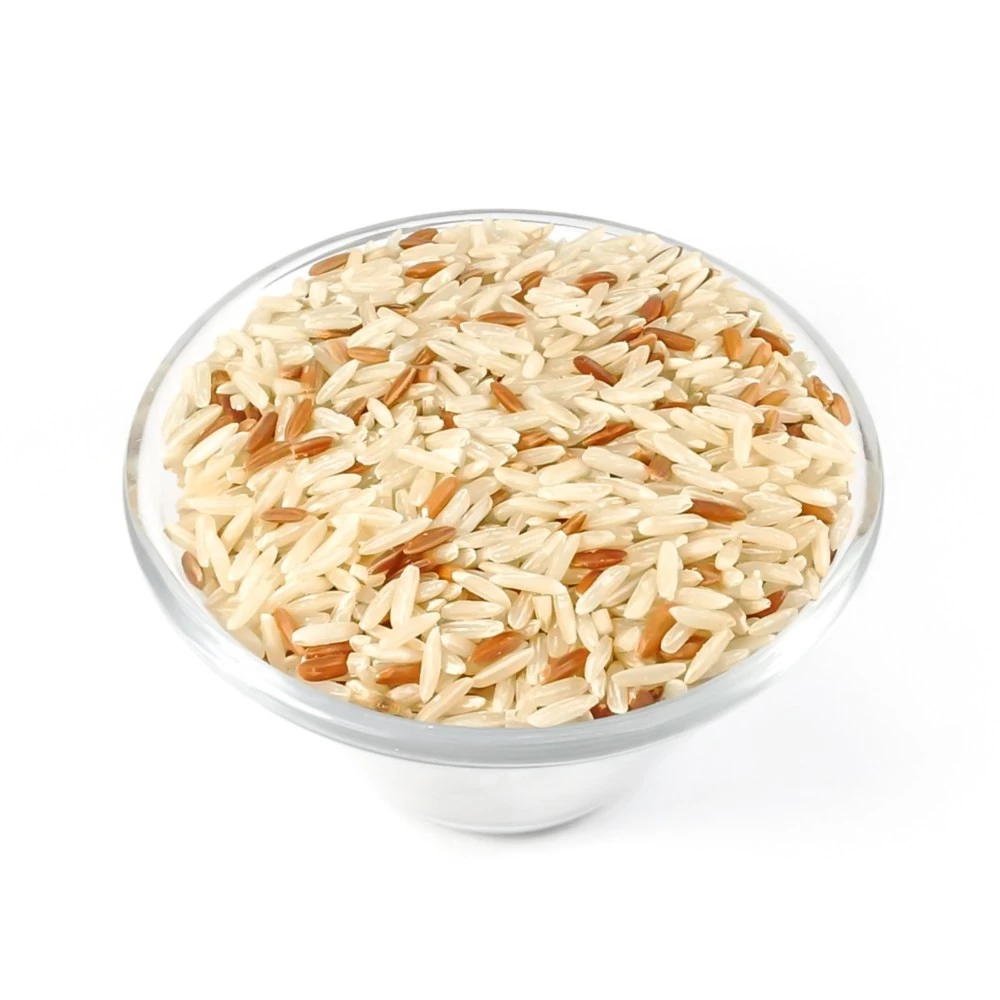 Arroz Agulhinha Integral Branco com Vermelho a Granel