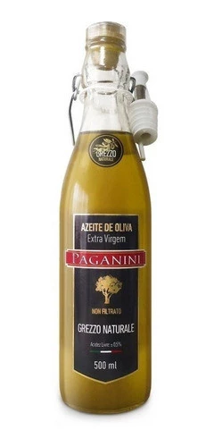 Azeite Extra Virgem Grezzo Naturale Paganini 500ml