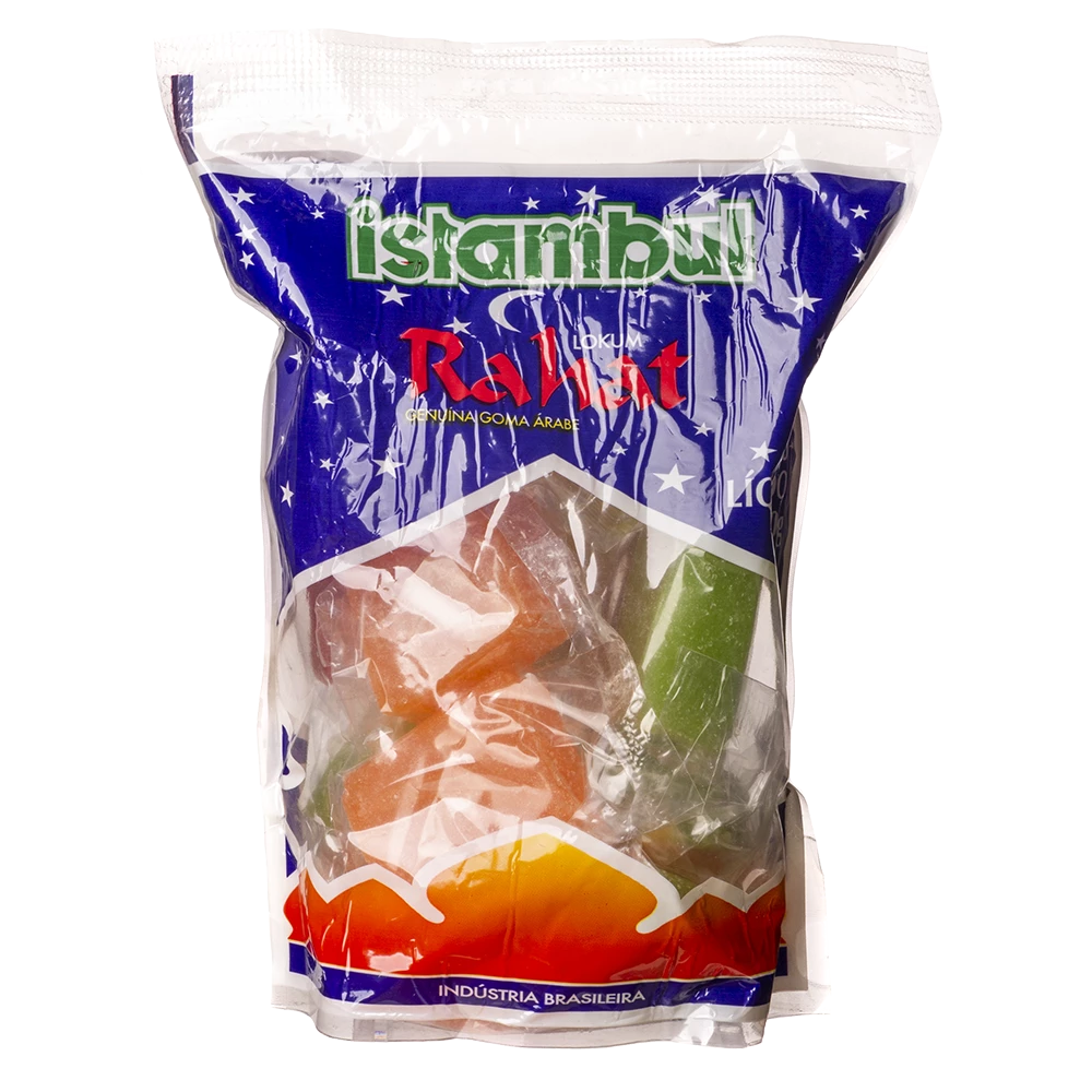 Bala de Goma Árabe Raha Istambul 500g