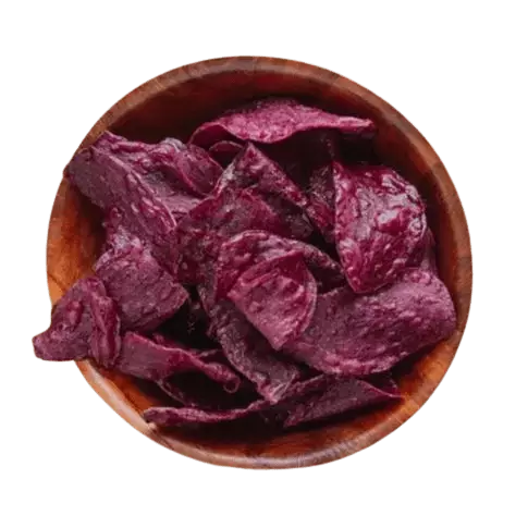 Chips de Batata Doce Roxa 