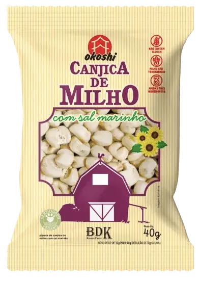 Canjica de Milho com Sal Marinho 40g