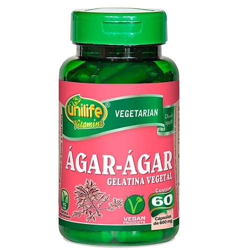 Cápsula de Agar Agar Unilife 60cp