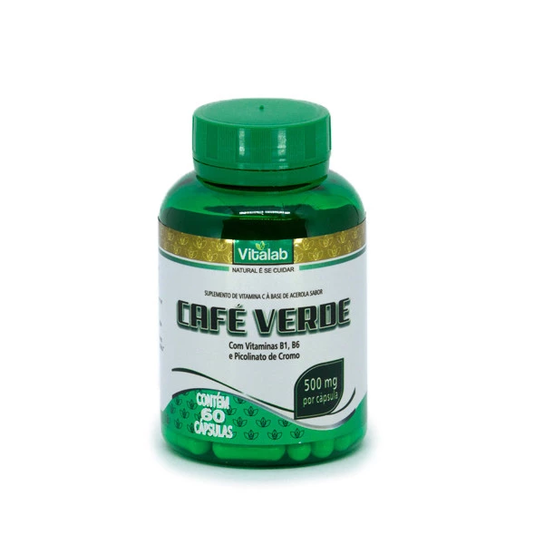 Cápsula de Café Verde Vitalab 60cp