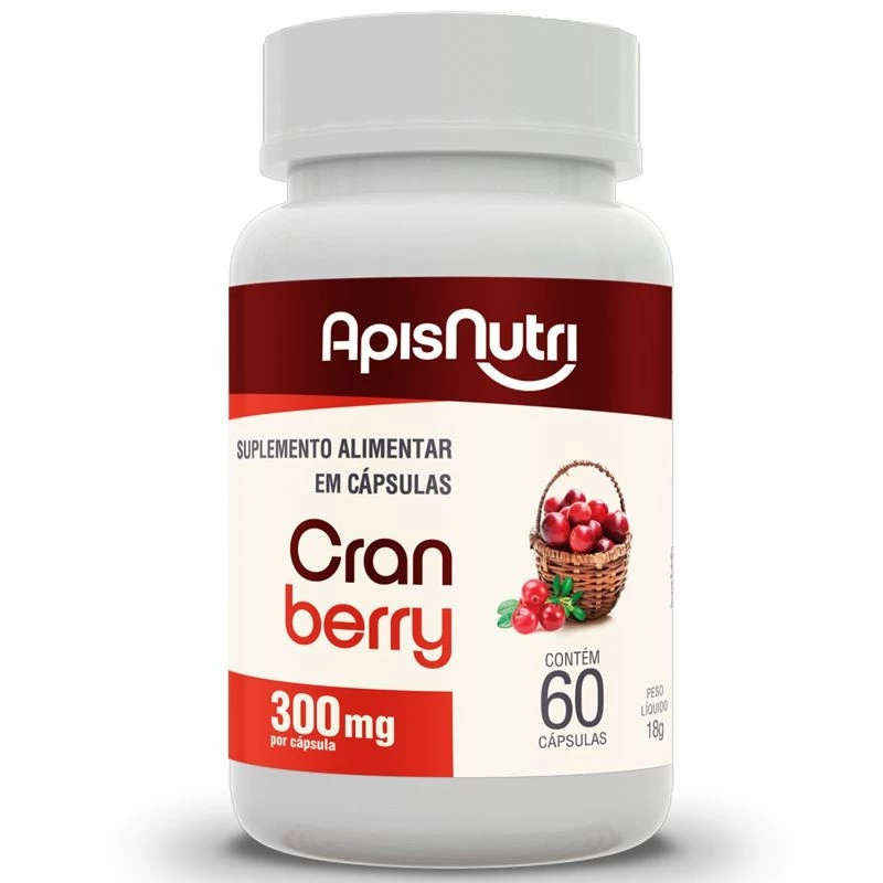 Cápsula de Cranberry Apisnutri 60cp