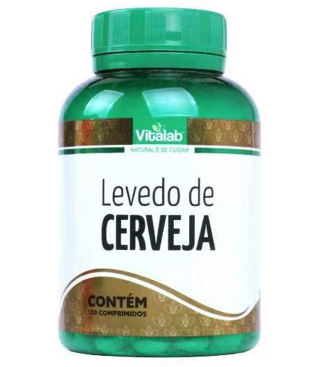 Cápsula de Levedo de Cerveja Vitalab 100cp