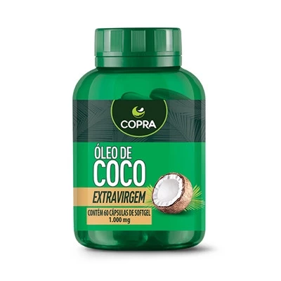 Cápsula de Óleo de Coco Copra 60cp