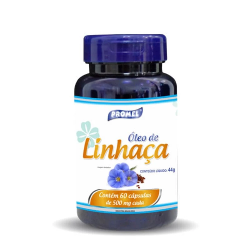 Cápsula Óleo de Linhaça Promel 60cp