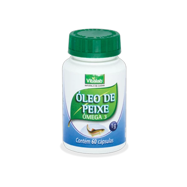 Cápsula de Óleo de Peixe Ômega 3 Vitalab 60cp