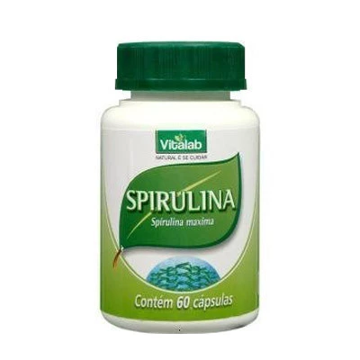 Cápsula de Spirulina Vitalab 60cp