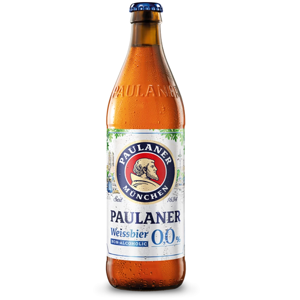 Cerveja Alemã Paulaner Weissbier 0% Alcóol 500ML