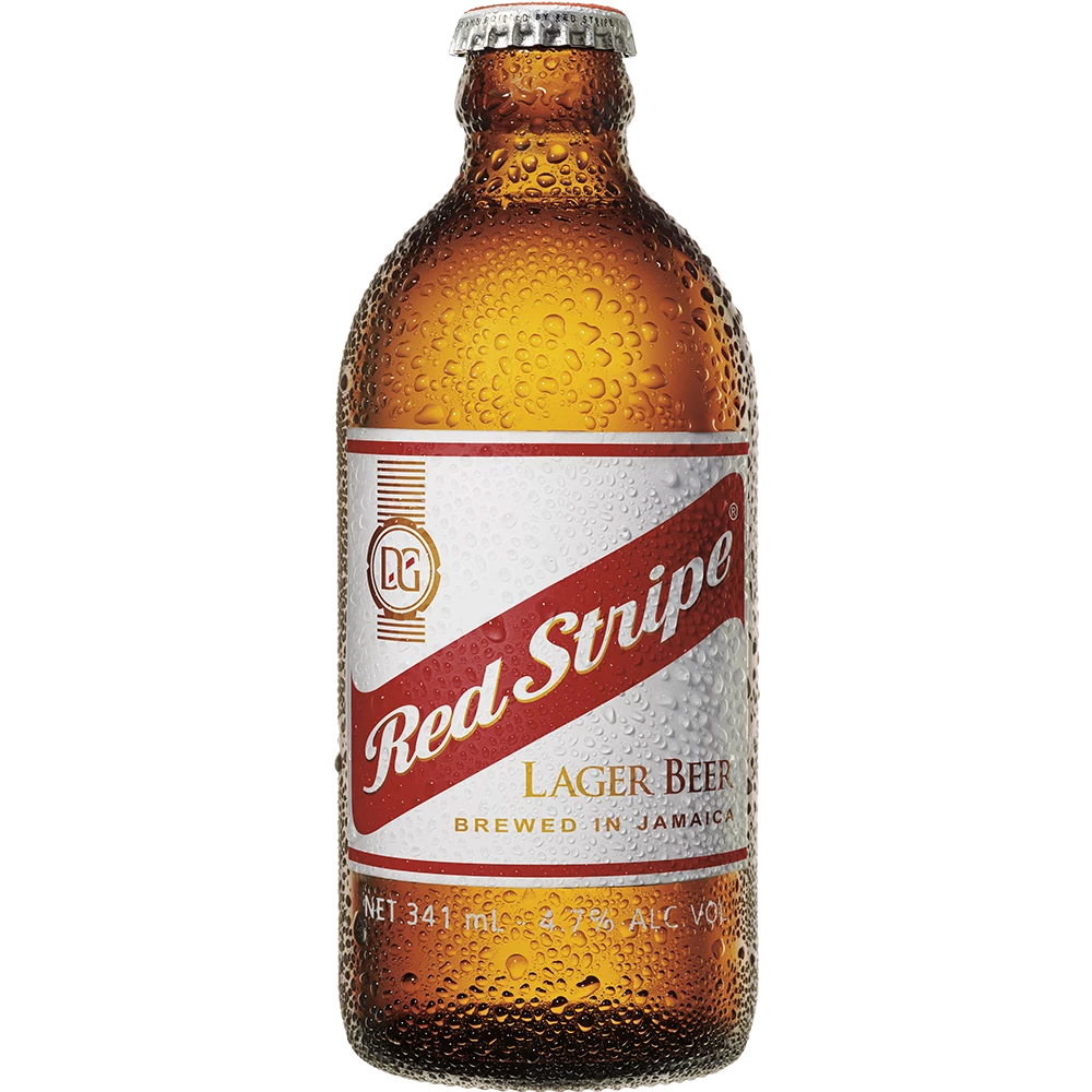 Pack 6un Cerveja Jamaicana Red Stripe Lager 330ML