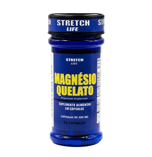 Magnésio Quelato 500mg 90 Cáps