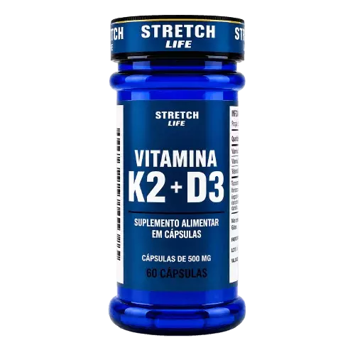 Vitamina K2+D3 500mg 60 Cáps