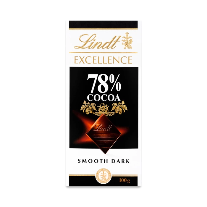 Chocolate Dark Excellence Lindt 78% Cocoa (100g)