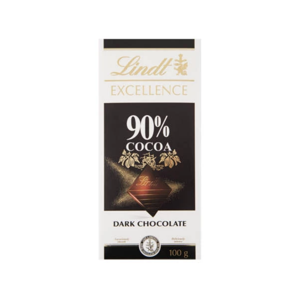 Chocolate Dark Excellence Lindt 90% Cocoa (100g)