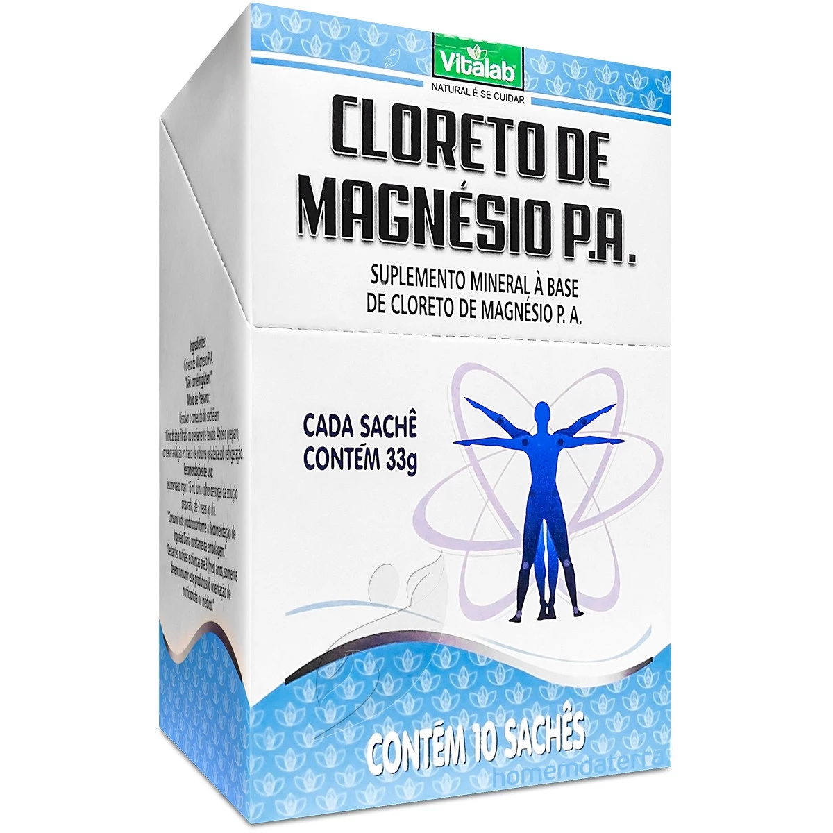 Cloreto de Magnésio P.A. Vitalab Display 330g