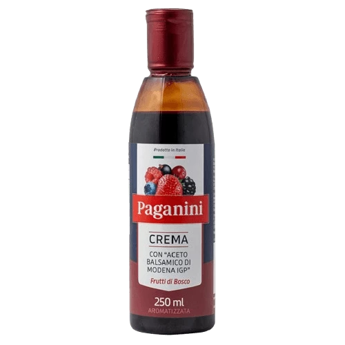 Crema Balsâmico Paganini Frutas do Bosque 250ml
