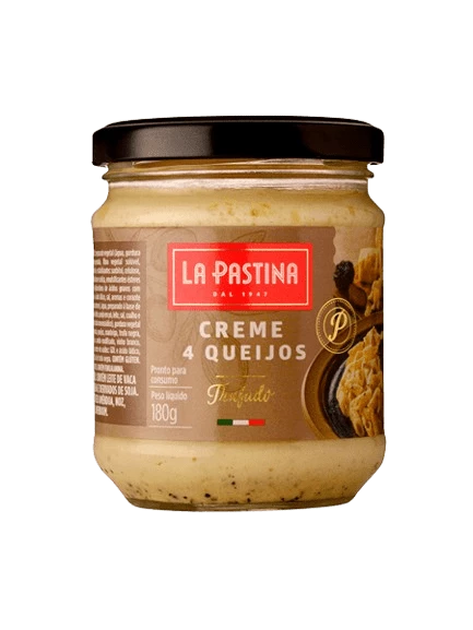 Creme 4 Queijos Trufado La Pastina 180g