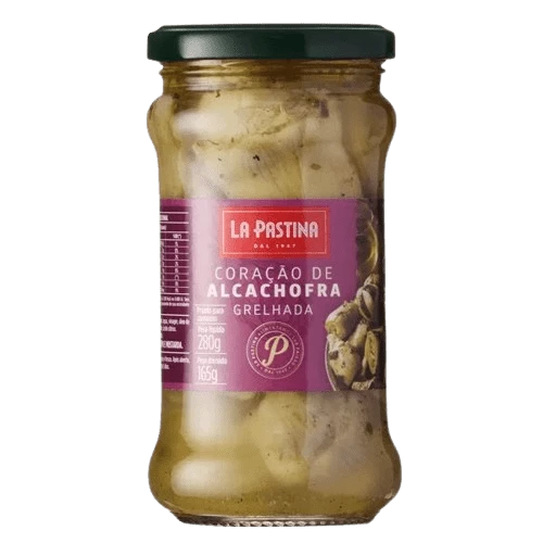 Coração de Alcachofra Grelhado La Pastina 165g
