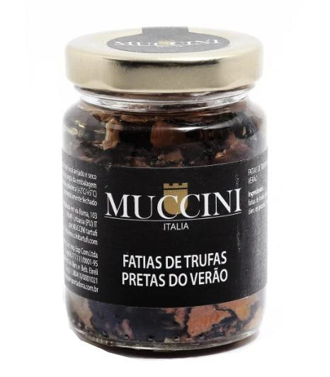 Fatias de Trufas Pretas Muccini 90gr