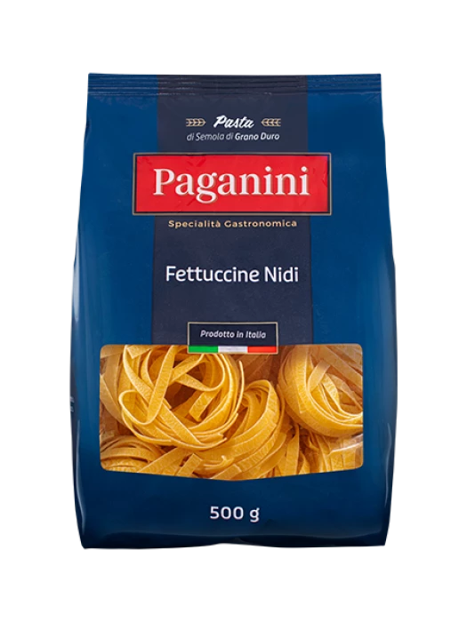 Massa Fettuccine Nidi 500g Paganini