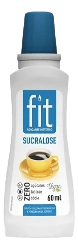 Adoçante Stevia com Sucralose Fit 60ml
