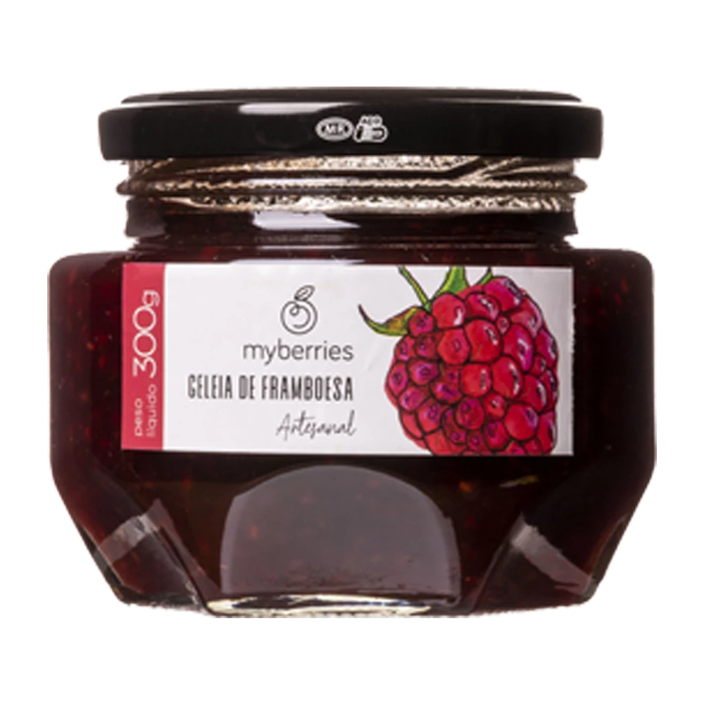 Geleia de Framboesa Artesanal Myberries 300g