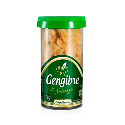 Gengibre Cristalizado Tradicional Natureza 30g