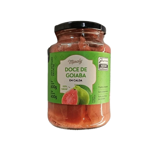 Goiabada em Calda Minaly 600g