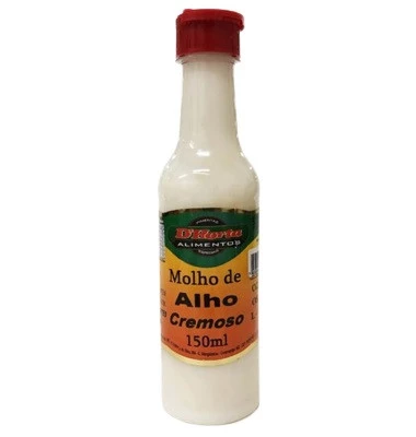 Molho de Alho Cremoso D'Horta 150ml