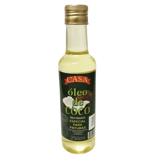 Óleo De Coco Para Frituras Casa 250ml