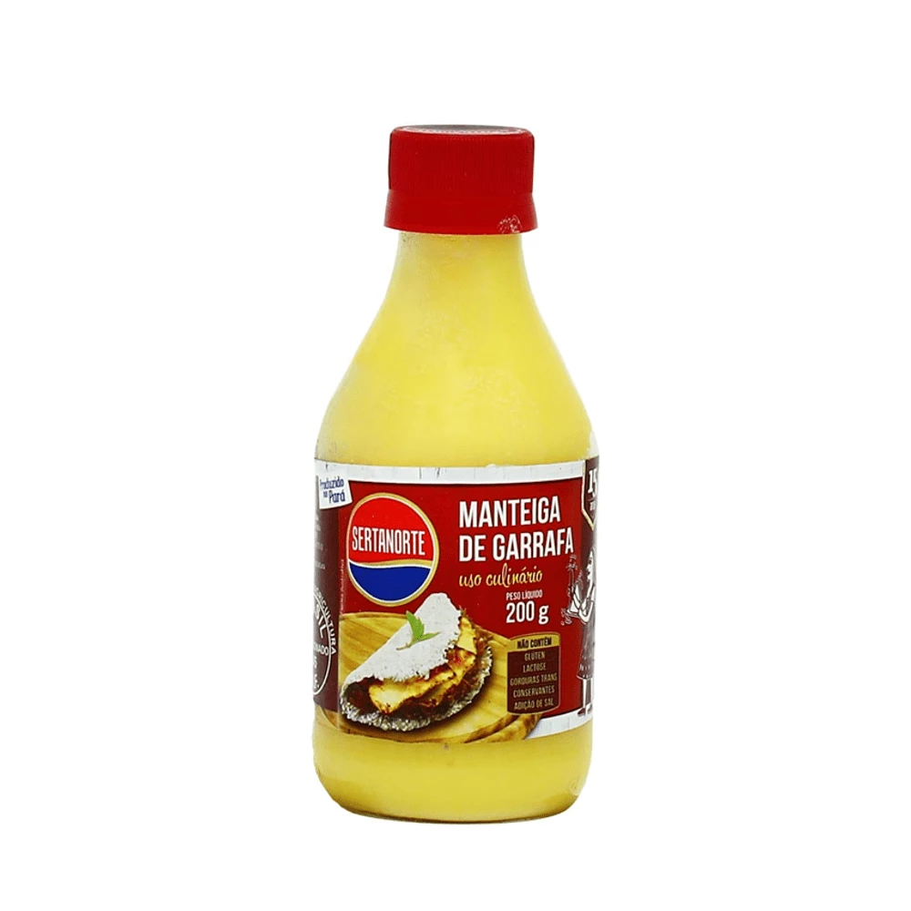 Manteiga de Garrafa Sertanorte 200g