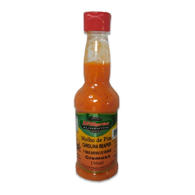 Molho de Pimenta Carolina Reaper D'horta 150ml