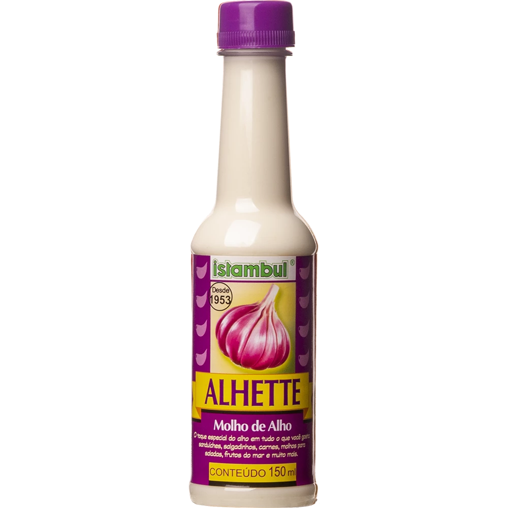Molho de Alho Istambul Alhette 150ml