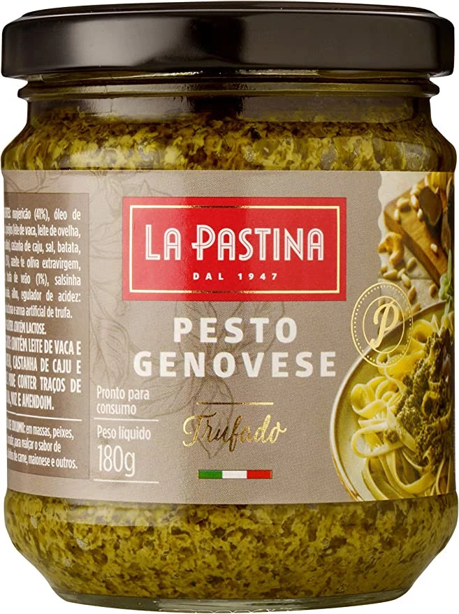 Molho Pesto Genovese Trufado La Pastina 180g