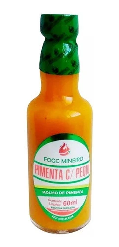 Molho de Pimenta com Pequi Fogo Mineiro 60ml