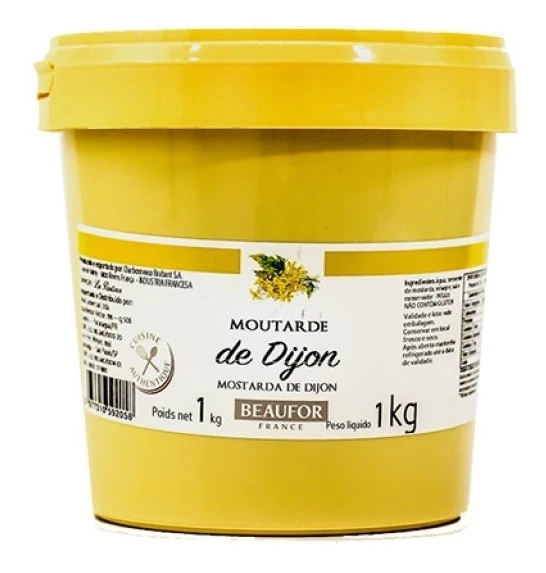 Mostarda Francesa de Dijon Beaufor 1kg 