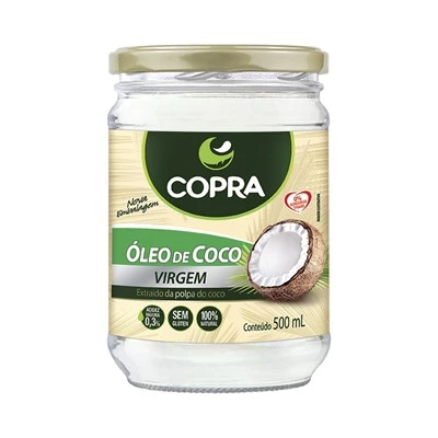 Óleo de Coco Virgem Copra 500ml