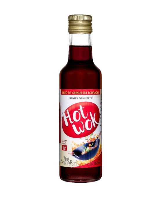 Óleo de Gergelim Torrado Sésamo Real 250ml
