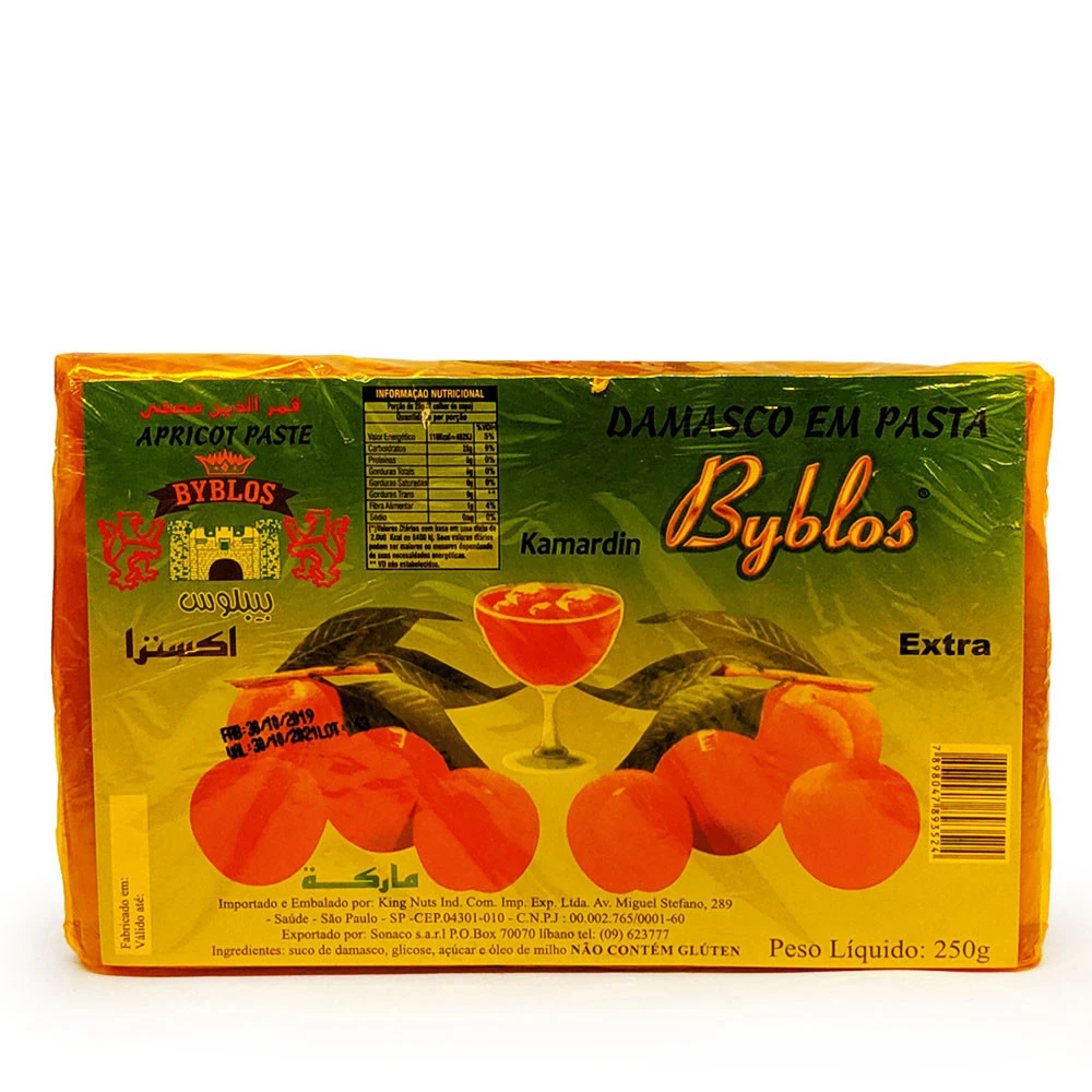 Kamardim Pasta de Damasco Byblos 500g
