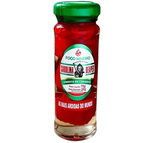 Pimenta Carolina Reaper Fogo Mineiro 70g
