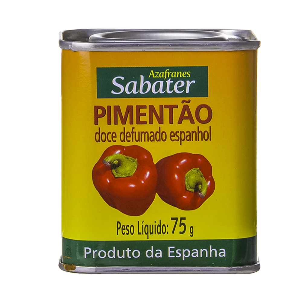 Pimentão Defumado Espanhol Sabater 75g