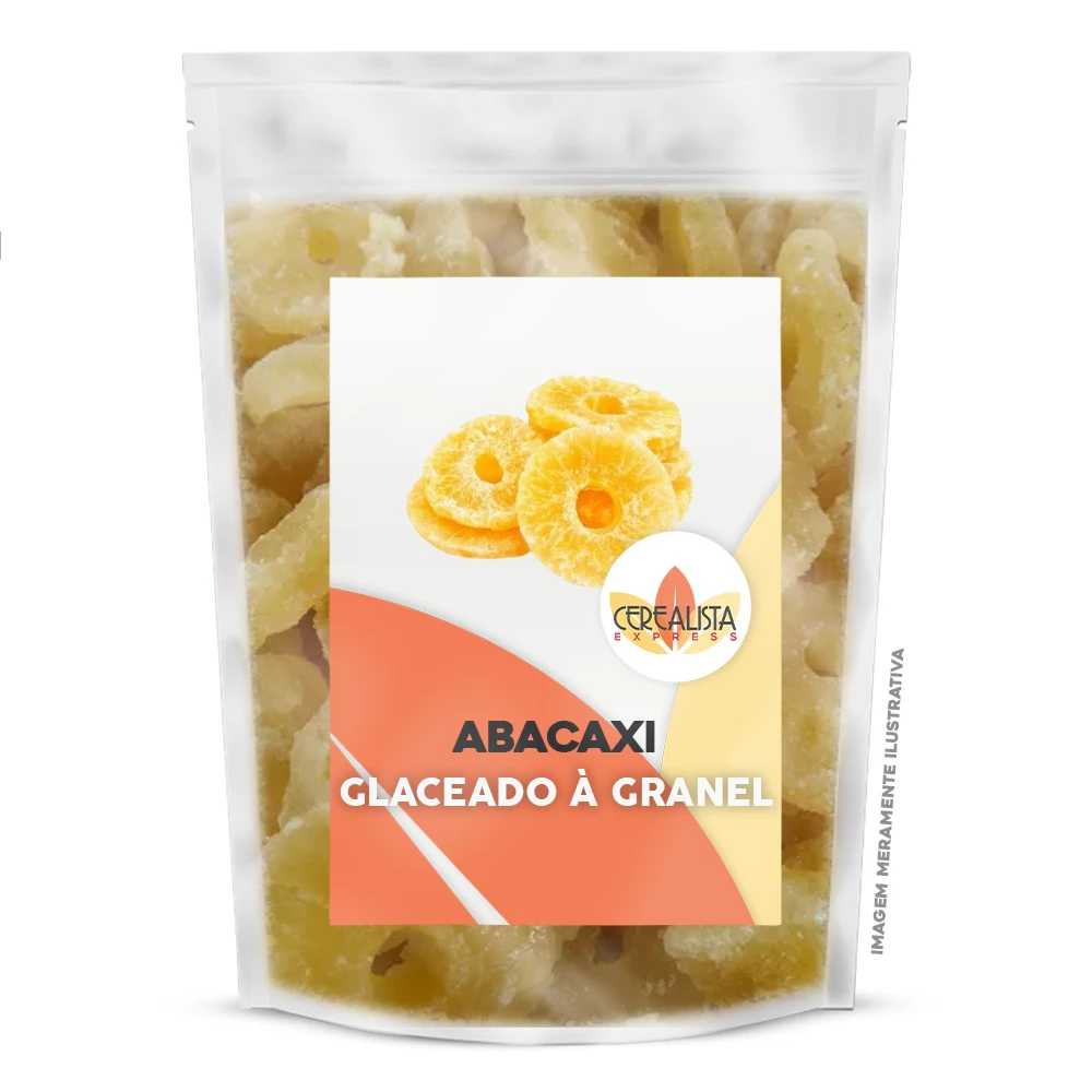 Abacaxi Glaceado em Rodelas a Granel