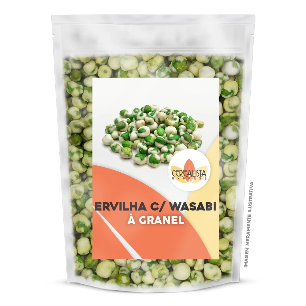 Ervilha Torrada com Wasabi
