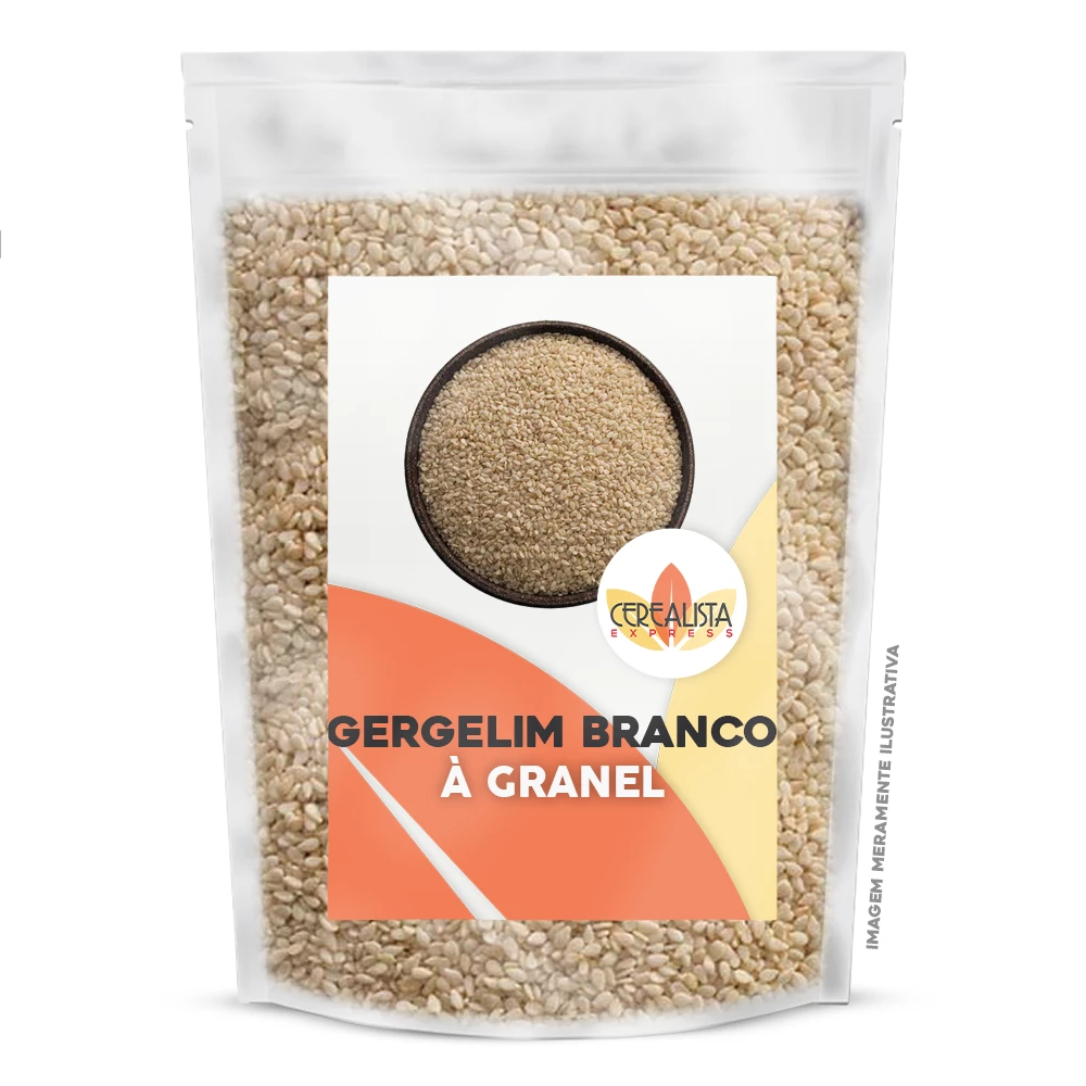 Gergelim Branco sem Pele