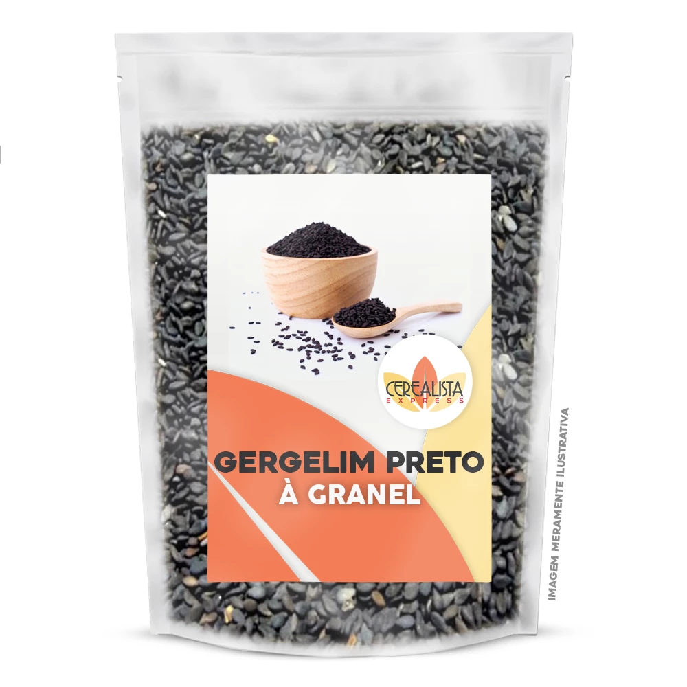 Gergelim Preto a Granel