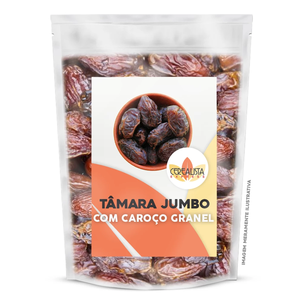 Tâmara Israelense Jumbo Com Caroço