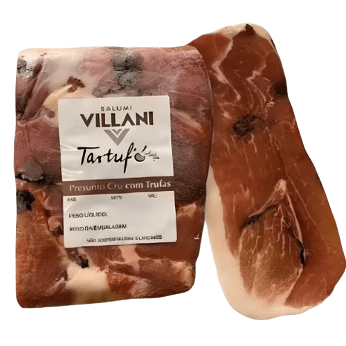 Presunto com Trufas Cru Fatiado Villani 100g