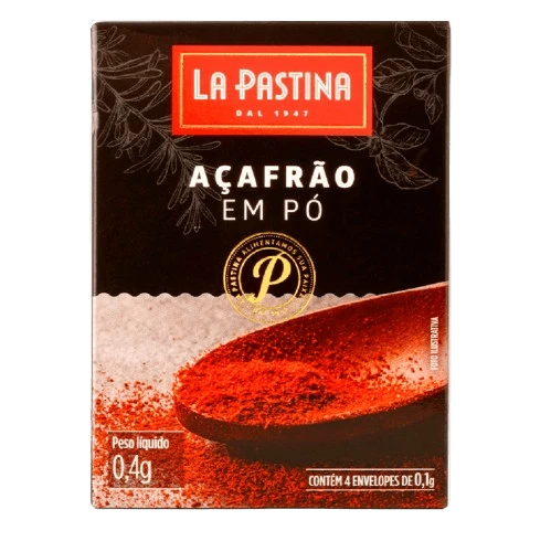 Açafrão La Pastina Em Pó 0,4g 