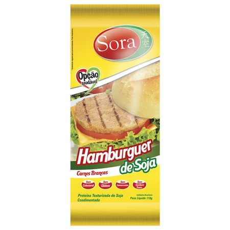 PST Hambúrguer de Soja Carne Branca Sora 125g